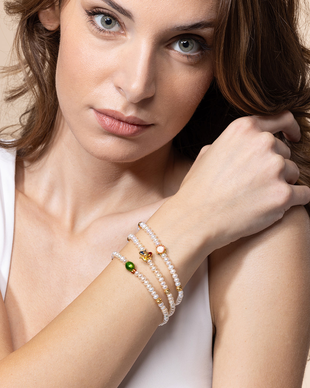 Bracciale Perle Mini Pala Di Fico