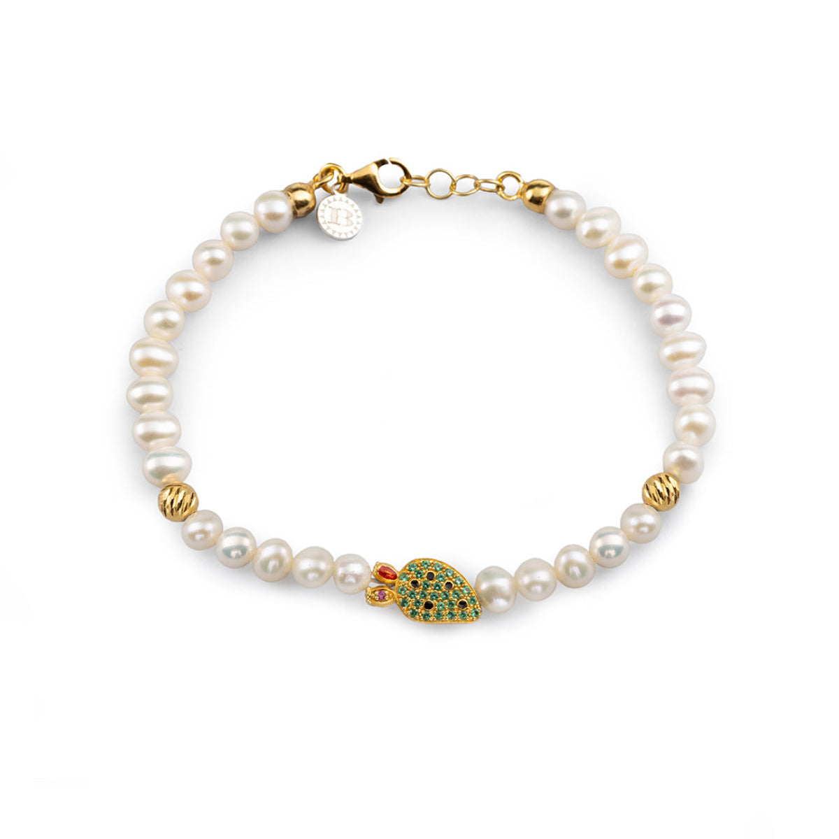 Armband Feigenkaktus Perlen Lapilli