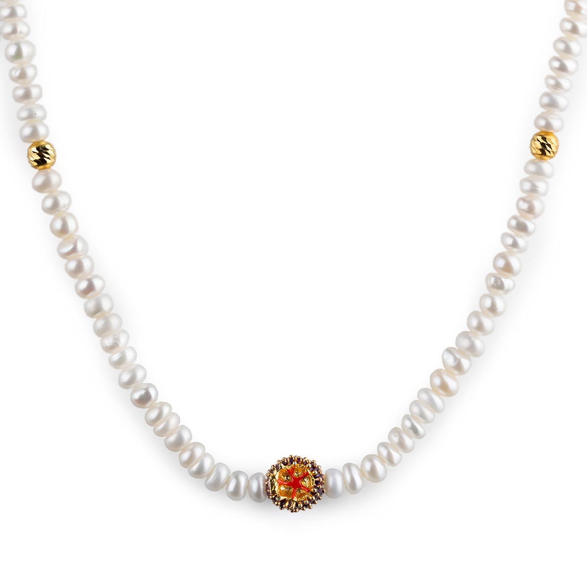 Collana  Perle Riccio