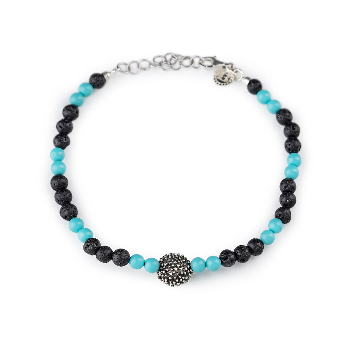 Lava Curl Turquoise Bracelet