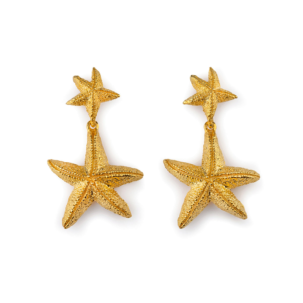 Orecchini Stella Marina Gold