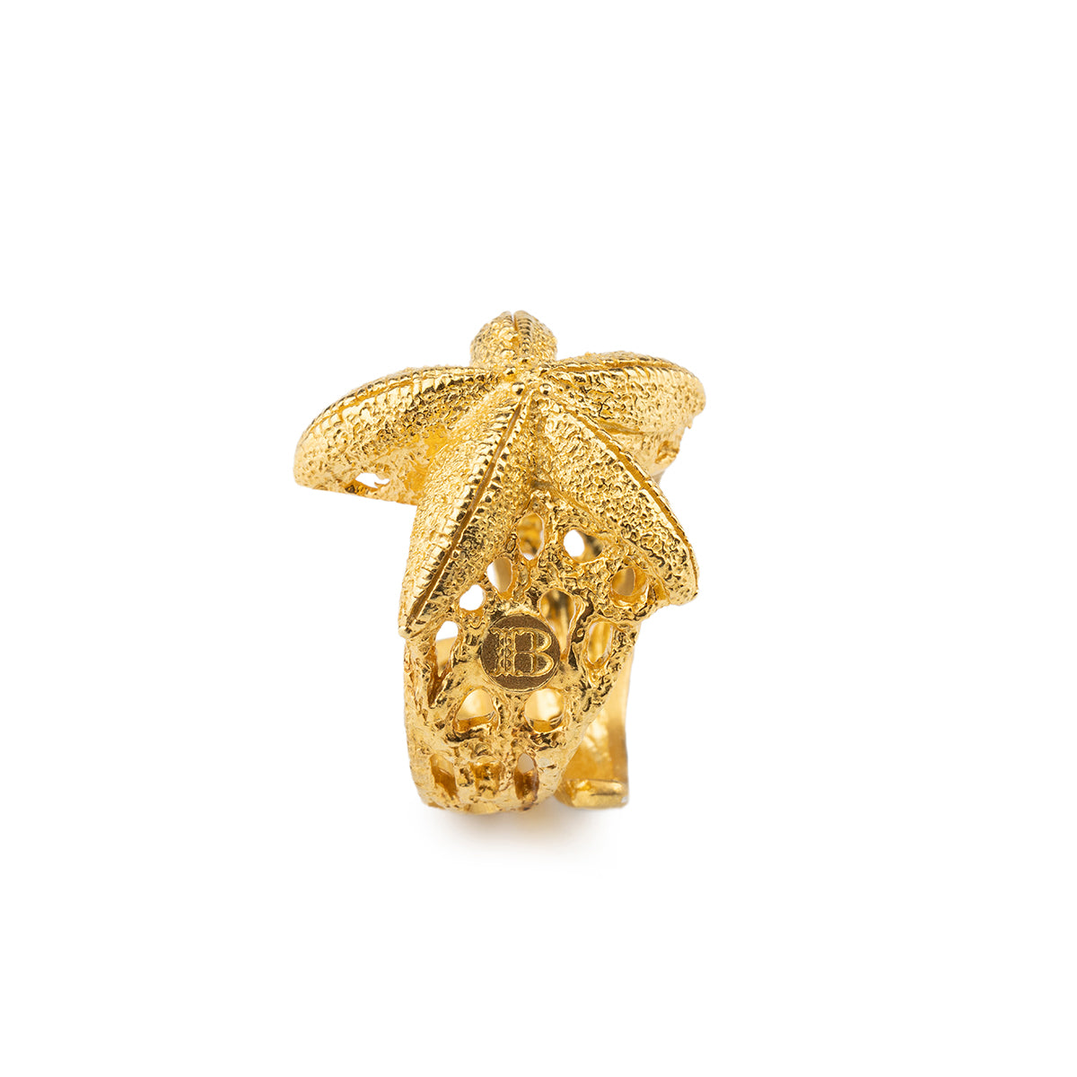 Anello Stella Marina Gold - Isola Bella Gioielli