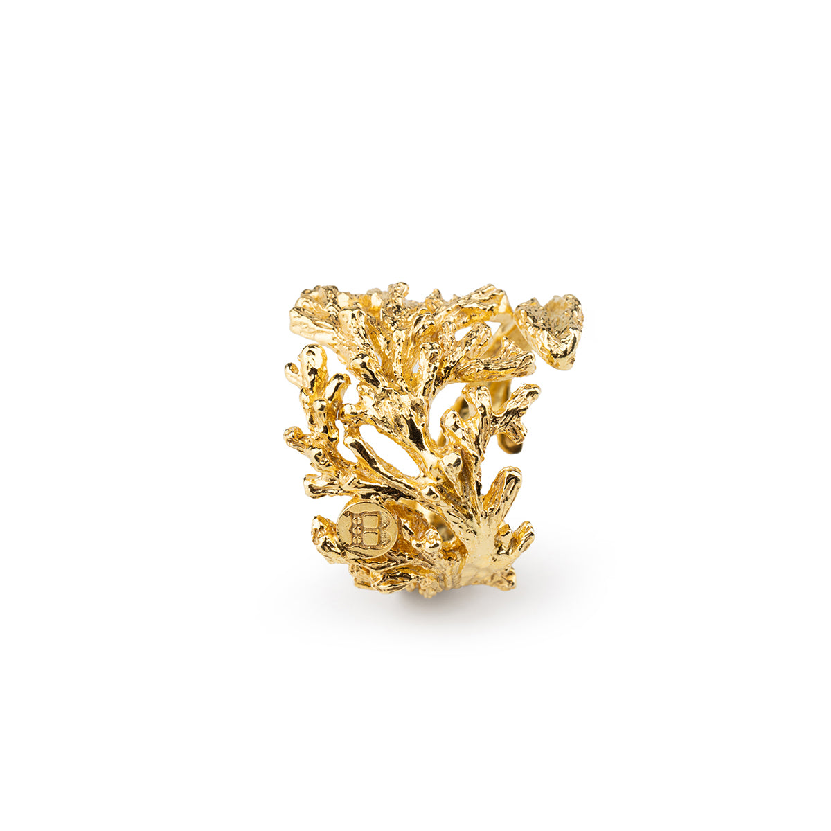 Anello Corallo Gold - Isola Bella Gioielli