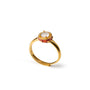 Mini Tambourine Gem Ring