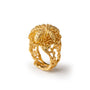 Anello riccio di mare Gold di Isola Bella Gioielli