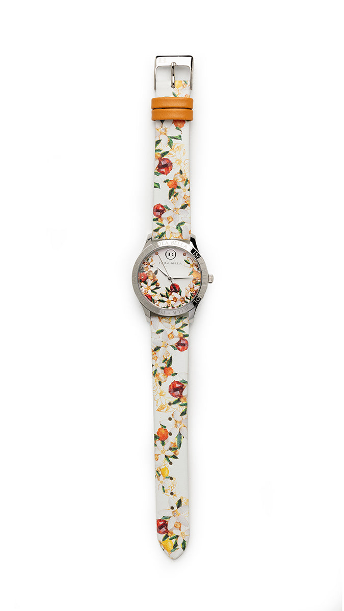 Orangenblüten-Uhr