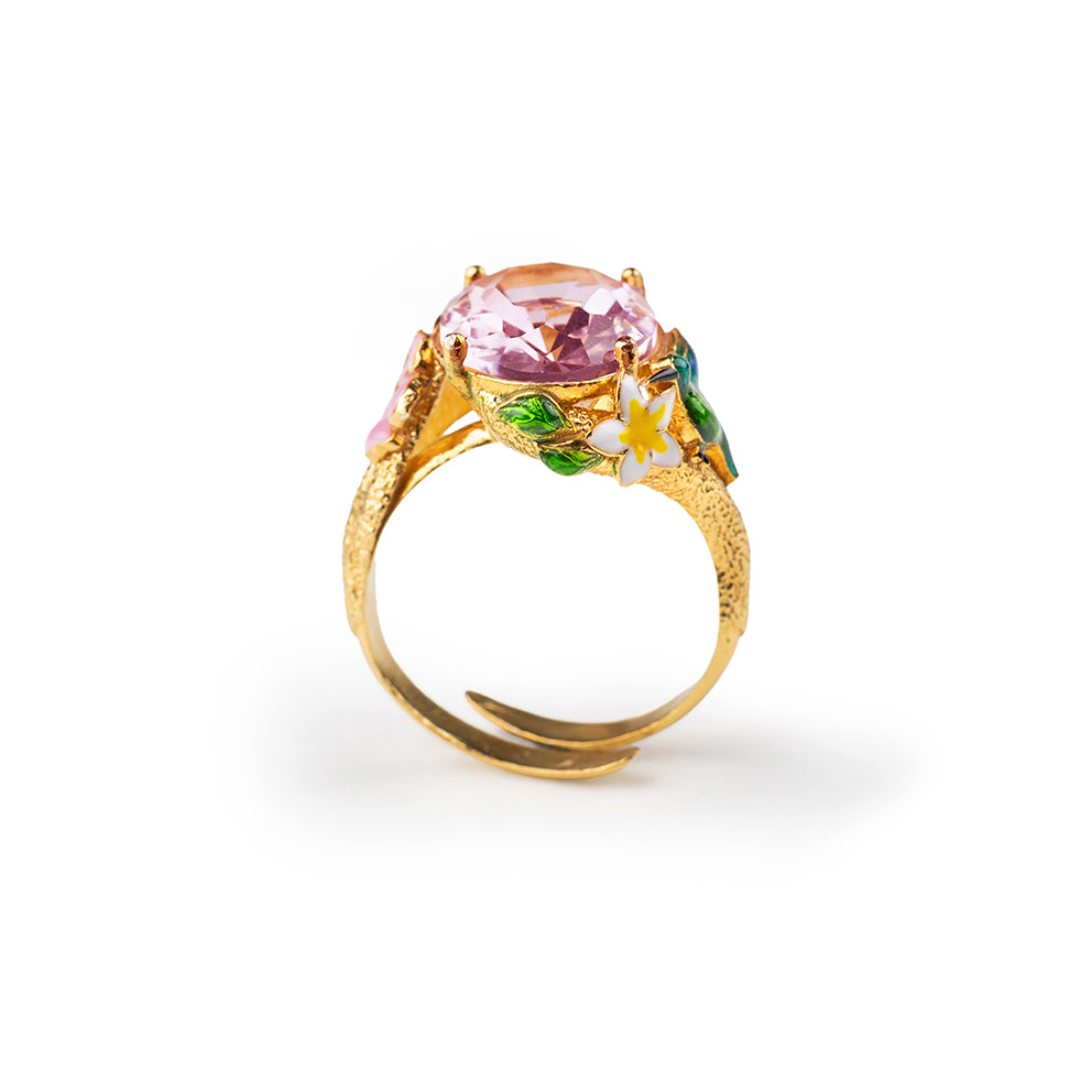 Anello Colibrì Gemma - Isola Bella Gioielli