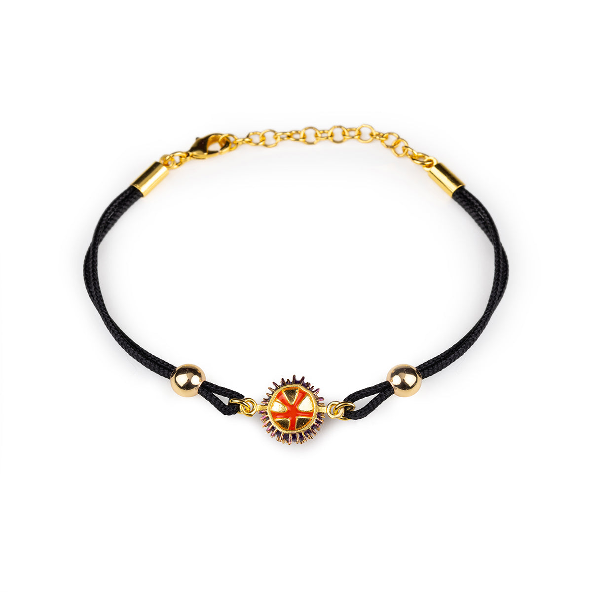 Sea Urchin Spikes Cord Bracelet