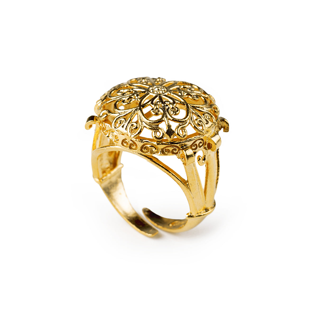 Anello Barocco Gold - Isola Bella Gioielli