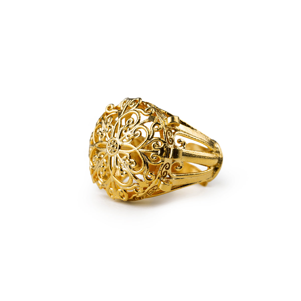 Anello Barocco Gold - Isola Bella Gioielli