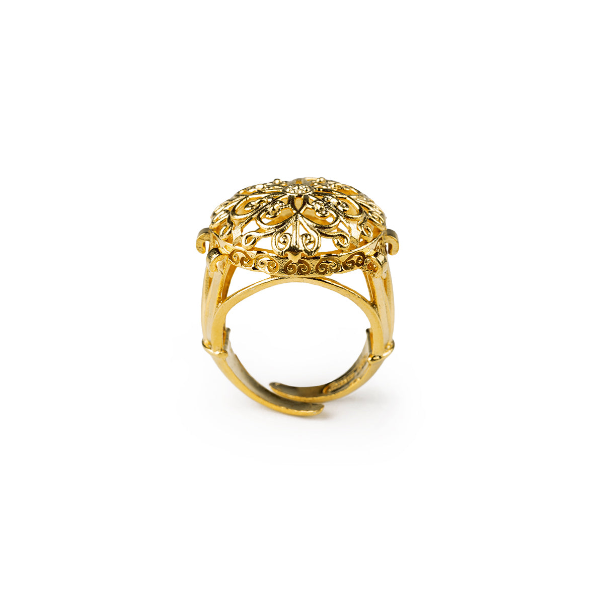 Anello Barocco Gold - Isola Bella Gioielli