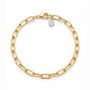 Gold-Plated Foxtail Bracelet