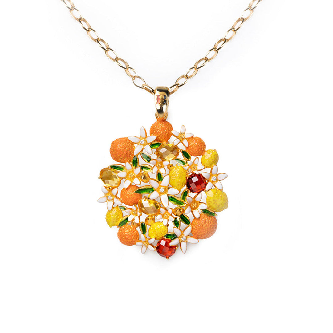 Zagara Flower Pendant