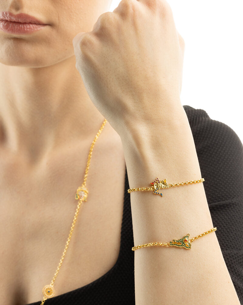 Bracciale Rolò Trinacria Lapilli
