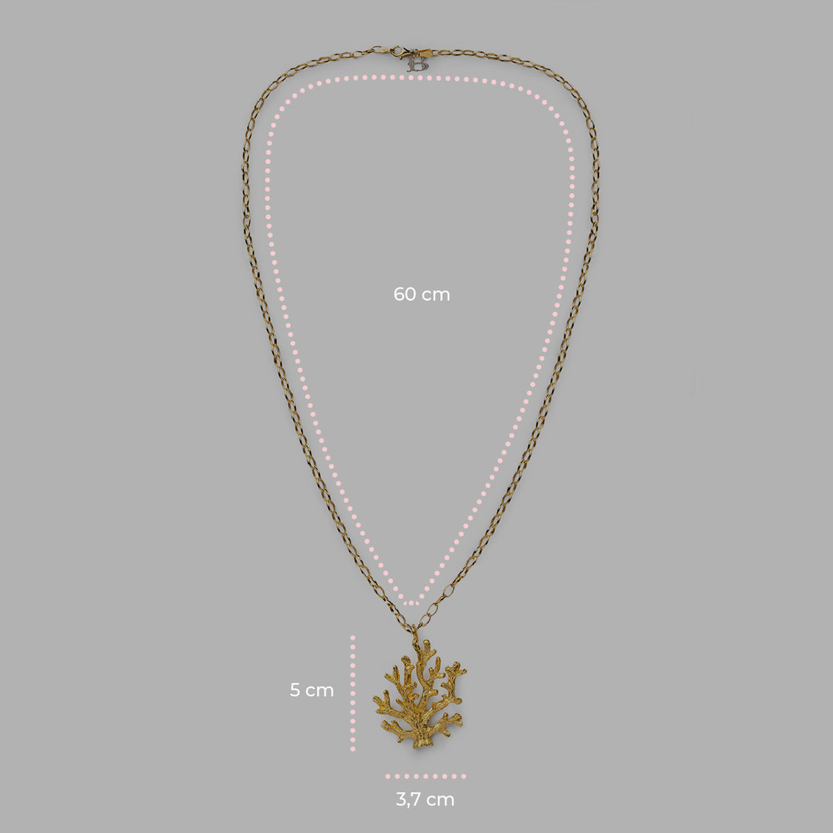 Pendente Corallo Gold
