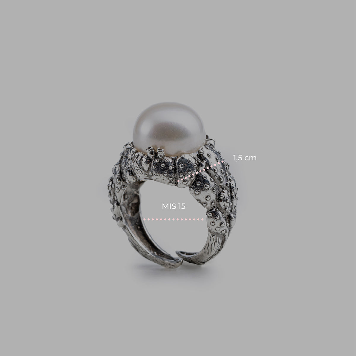 Ring Perla Pala Di Fico Nude