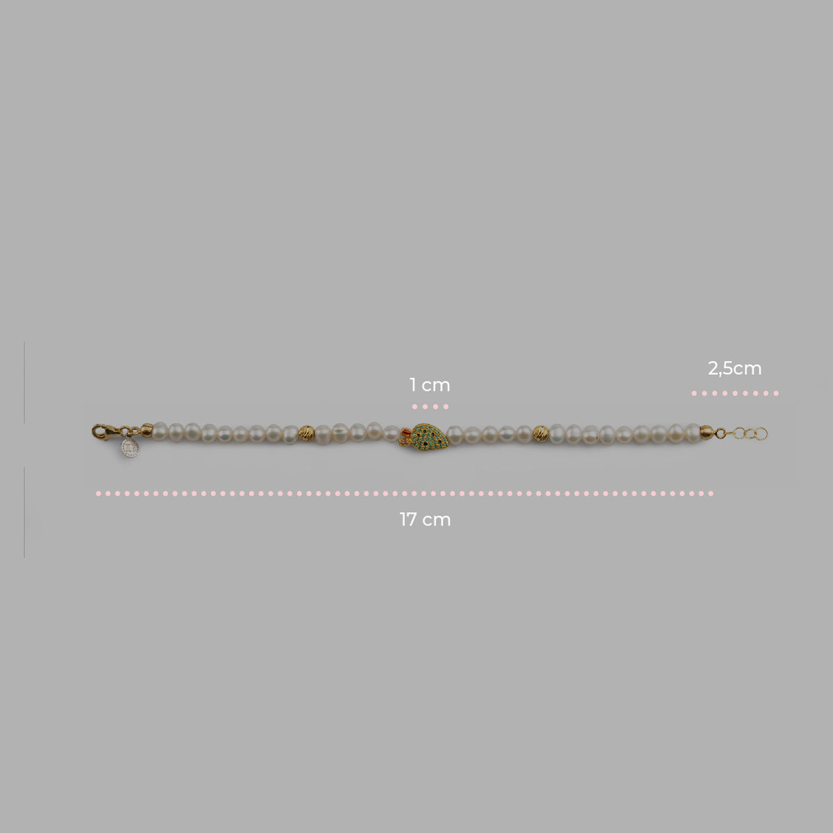 Armband Feigenkaktus Perlen Lapilli