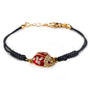 Marienkäfer-Armband Lavasteine