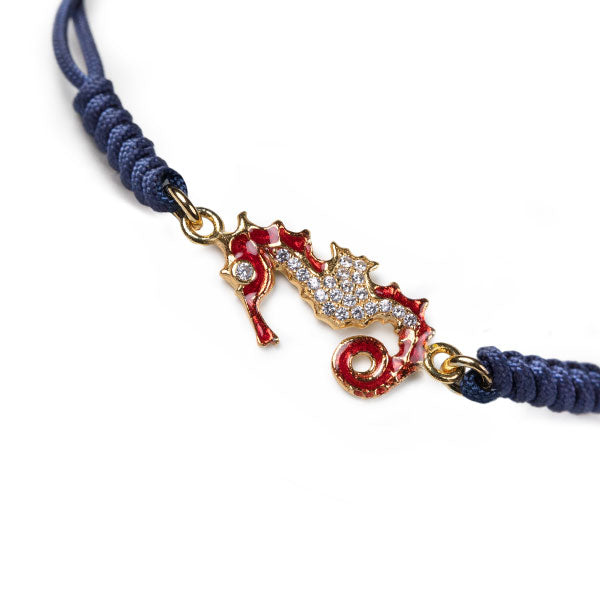 Armband Seepferdchen Lapilli