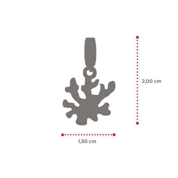 Charm Mini Corallo - Isola Bella Gioielli