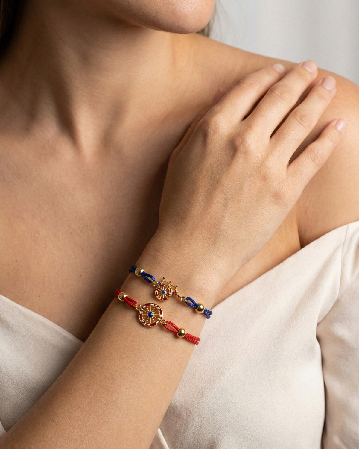 Bracciale Cordino Ruota
