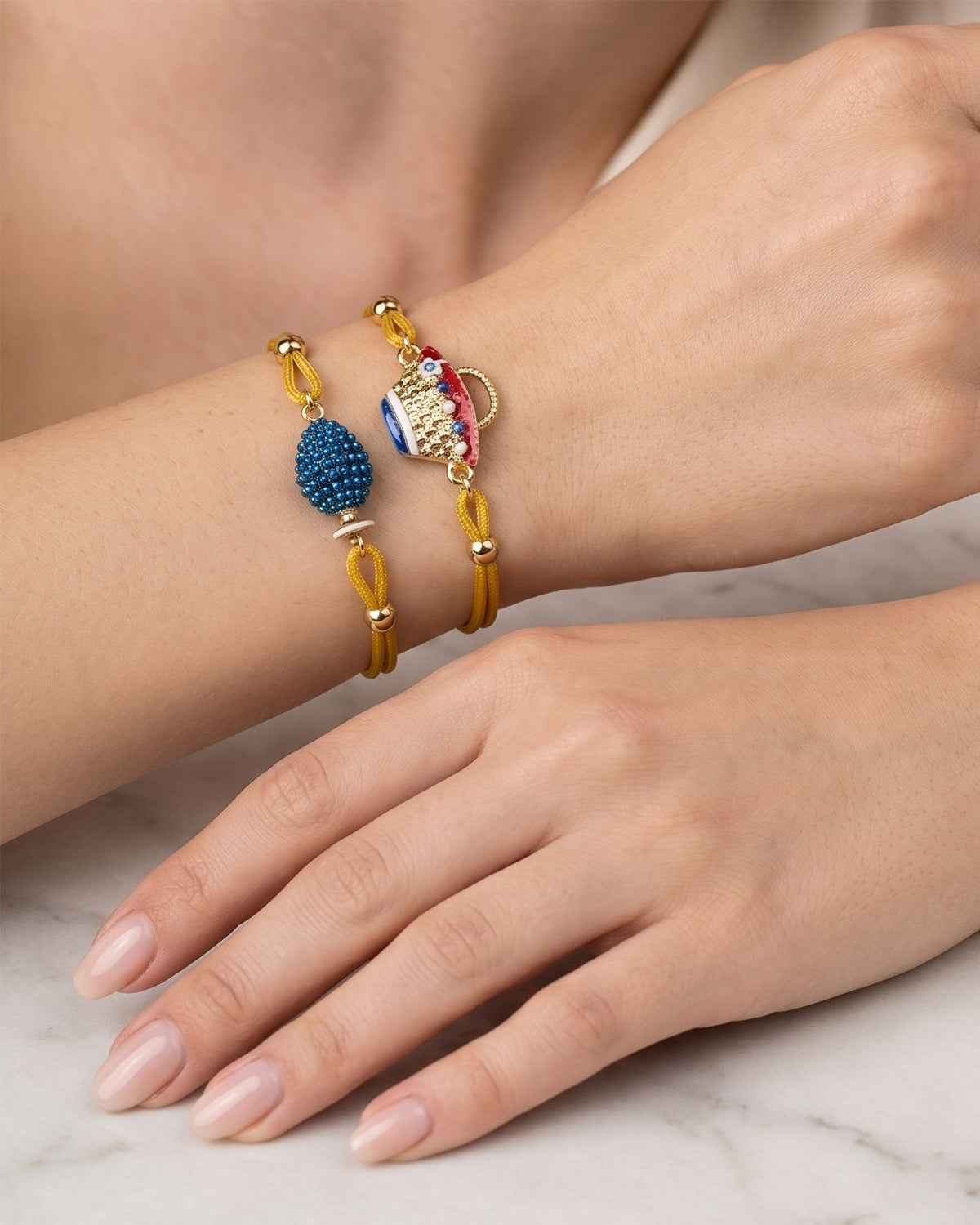 Armband Kordel Coffa