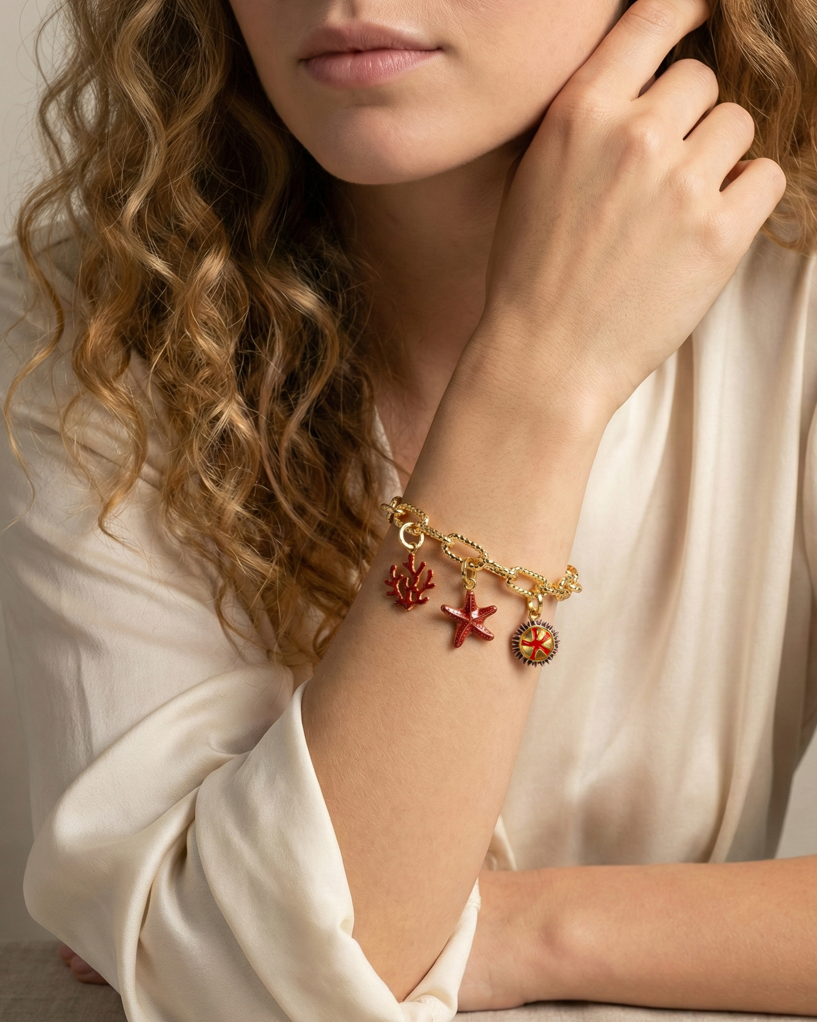 Charm Stella Marina Rossa