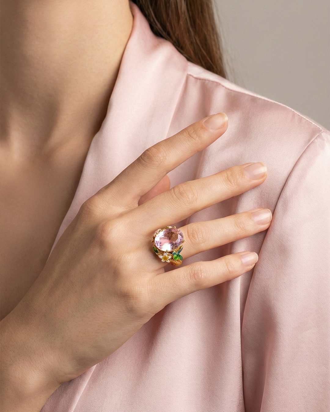 Anello Colibrì Gemma - Isola Bella Gioielli