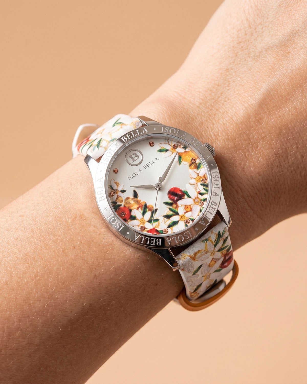 Orangenblüten-Uhr