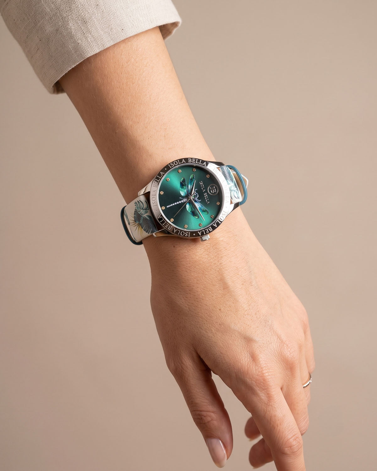 Orologio Libellula Smeraldo