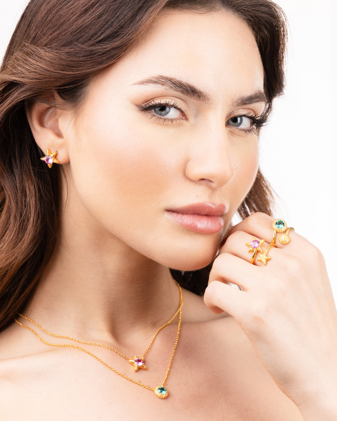 Mini Star Gem Necklace