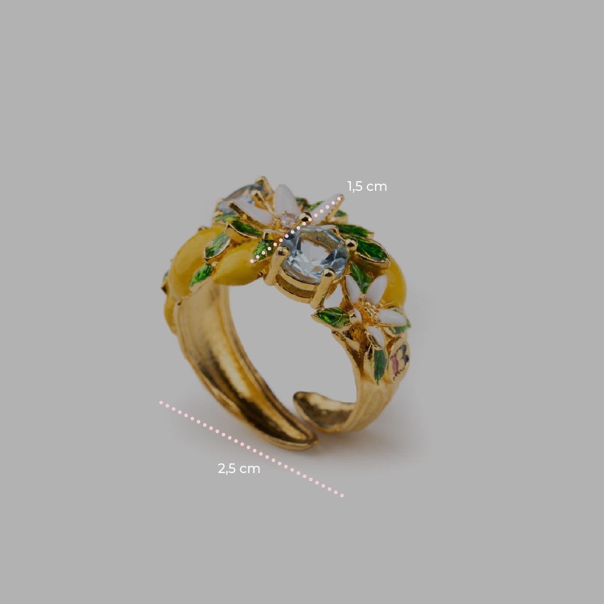 Anello Taormina - Isola Bella Gioielli