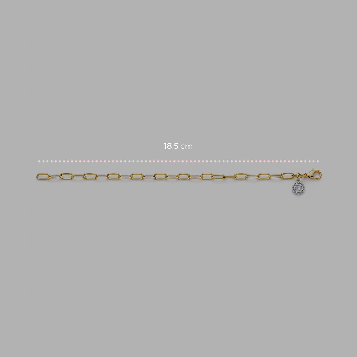 Gold-Plated Foxtail Bracelet