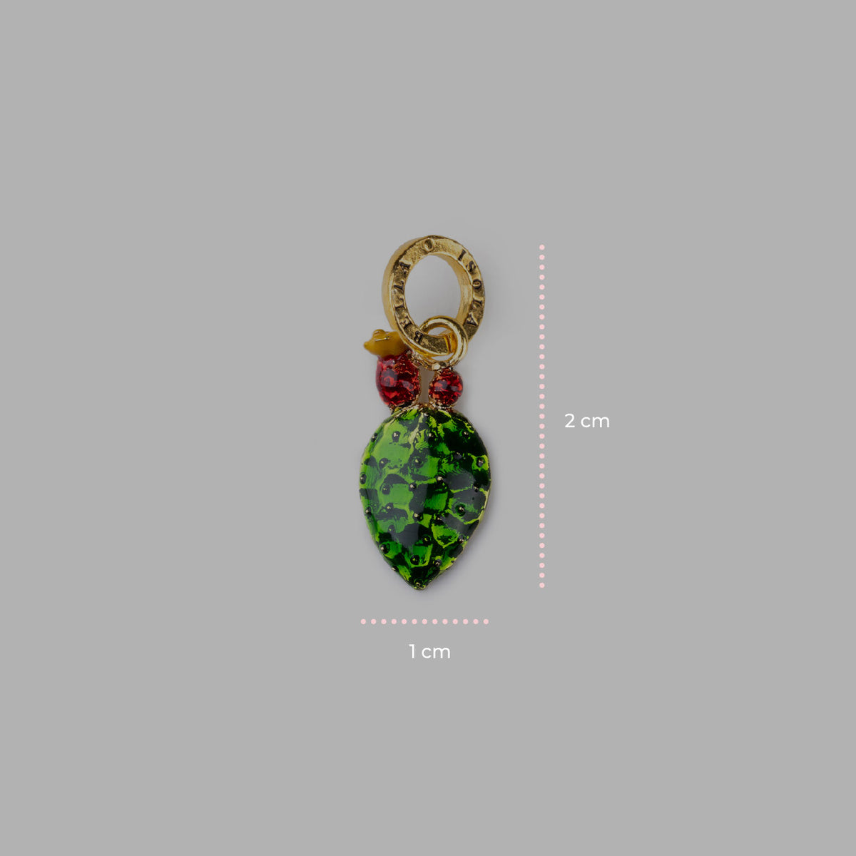 Prickly Pear Paddle Charm