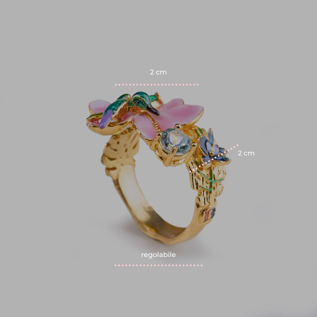 Anello Tropical - Isola Bella Gioielli