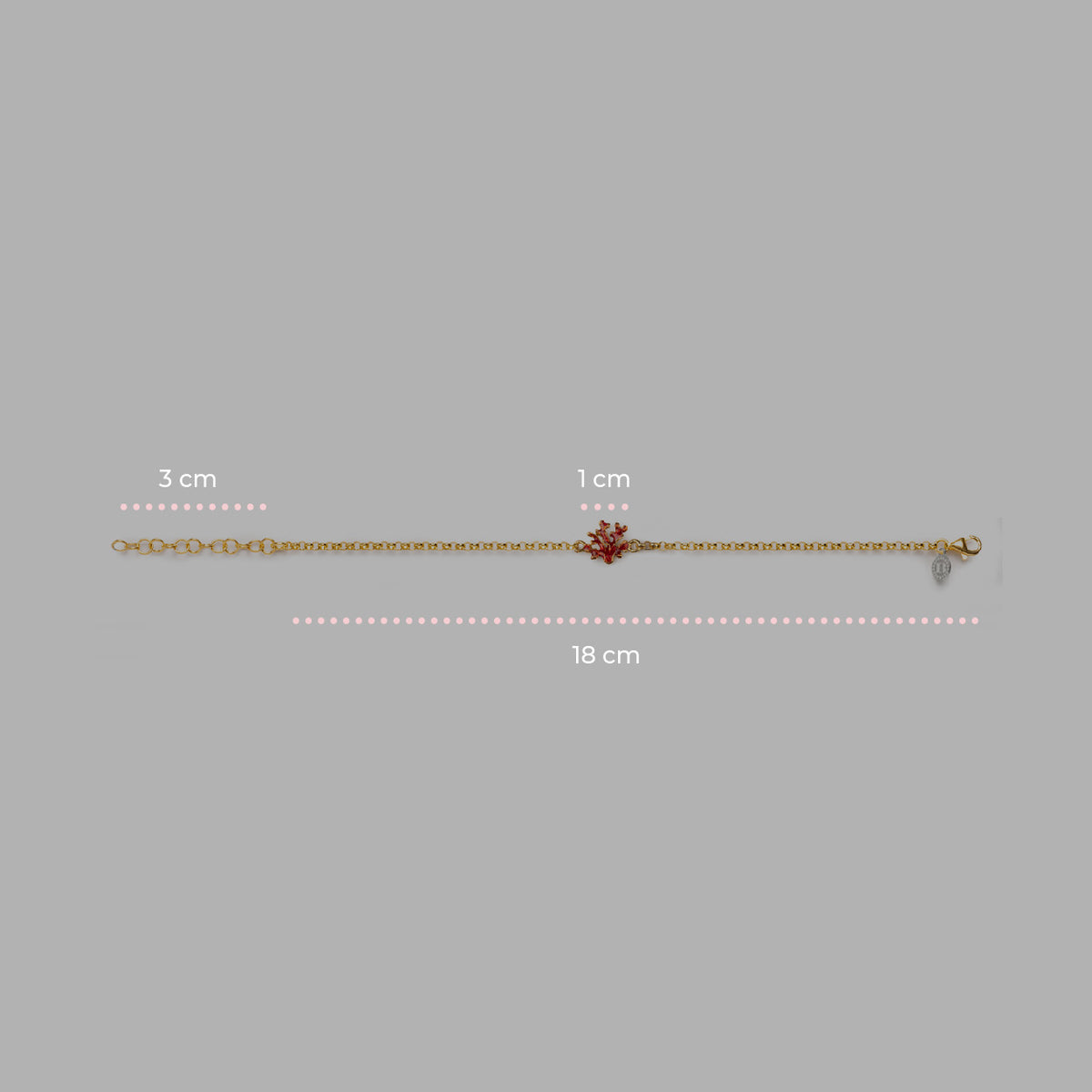 Coral Rolò Bracelet