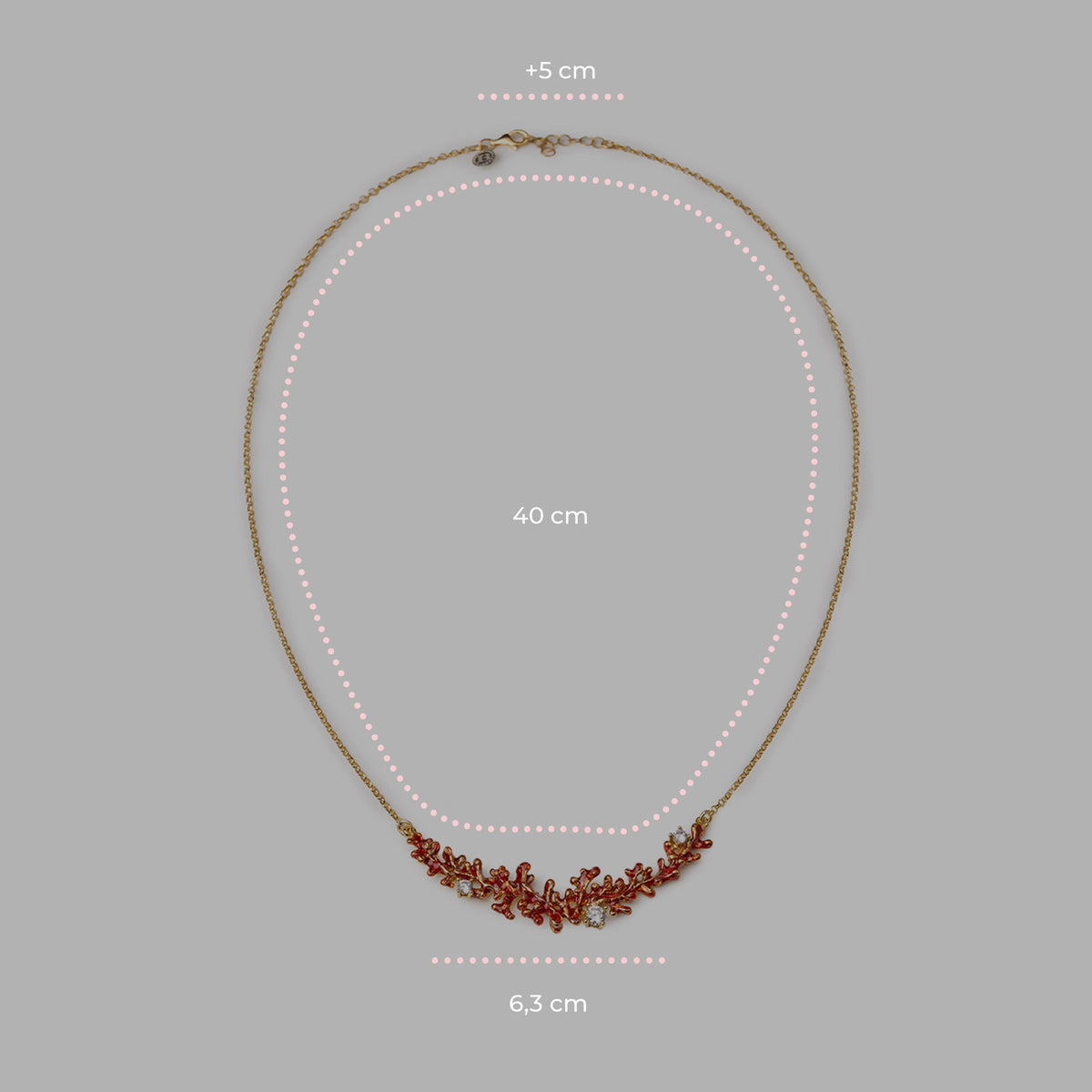 Mini Collier Corallo