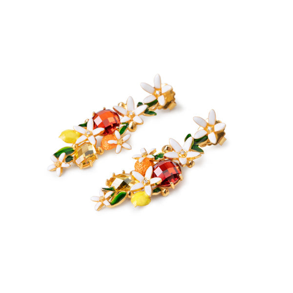 Ohrringe Orangenblüten