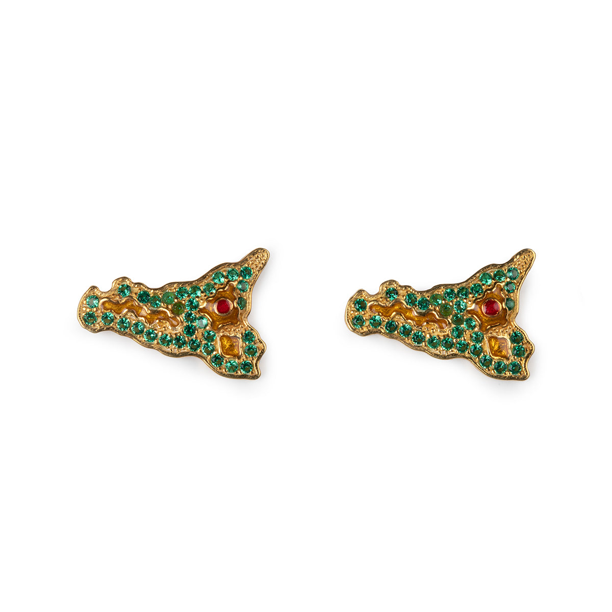 Mini Sicily Lapilli Earrings
